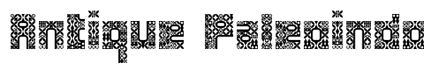 Antique Paleoindonesia font