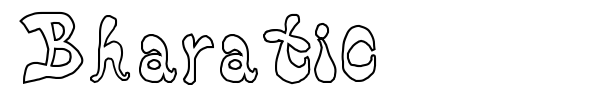 Bharatic font