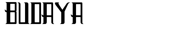 Budaya font