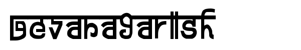 Devanagarish font