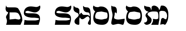DS Sholom font