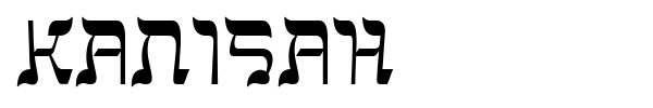 Kanisah font