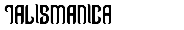 Talismanica font