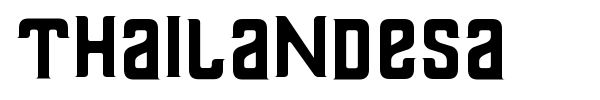 Thailandesa font