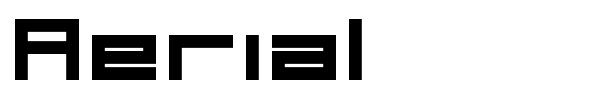 Aerial font