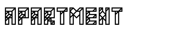 Apartment font