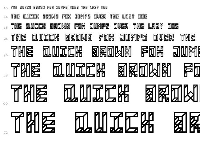Apartment font waterfall