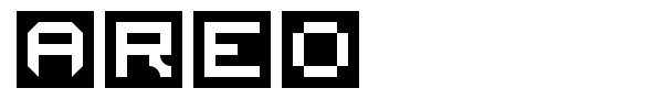 Areo font