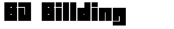 BD Billding font