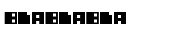Blablabla font