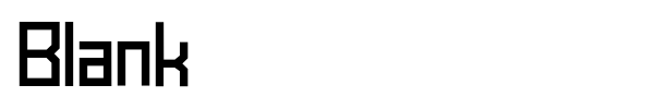 Blank font preview