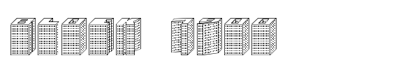 Block 1900 font