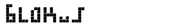 Blokus font