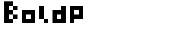 Boldp font