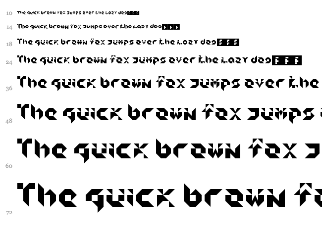 Cedge 1 font waterfall
