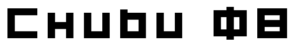 Chubu 08 font