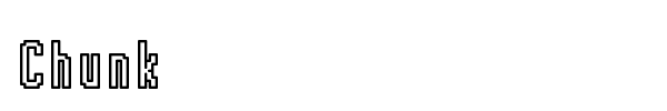 Chunk font