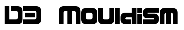 D3 Mouldism font