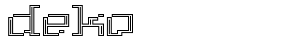 Deko font