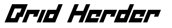 Drid Herder font