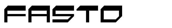 Fasto font