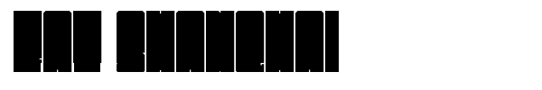 Fat Shanghai font