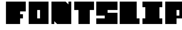 FontSlip font