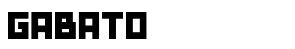 Gabato font