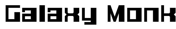 Galaxy Monkey font