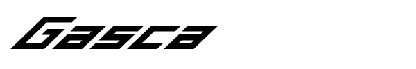 Gasca font