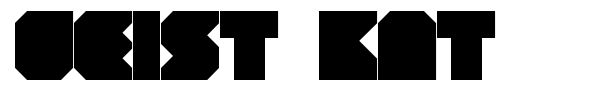 Geist Knt font