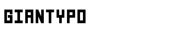 Giantypo font