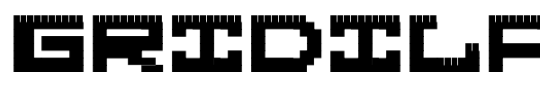 Gridilatia font