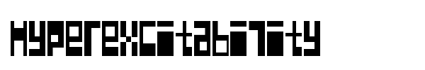 Hyperexcitability font