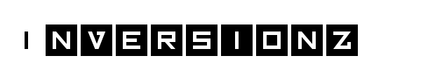 Inversionz font