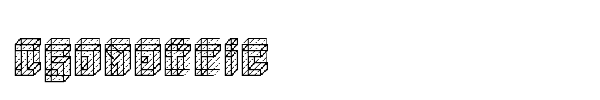 Isometric font