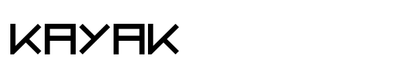 Kayak font