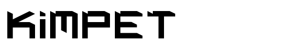 Kimpet font
