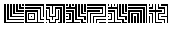 Lavirint font