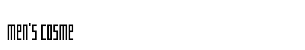 Men's Cosme font