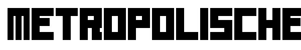 Metropolische font