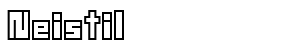 Neistil font