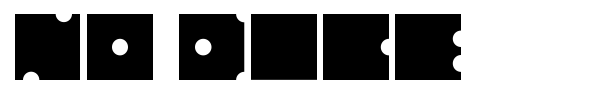 No Dice font