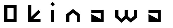 Okinawa font