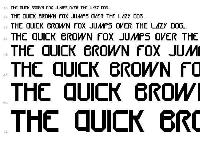 Oru font waterfall