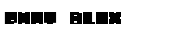 Phat Blox font