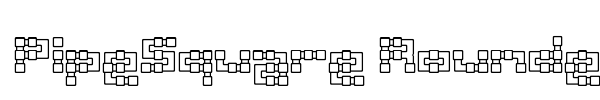 PipeSquare Rounded font