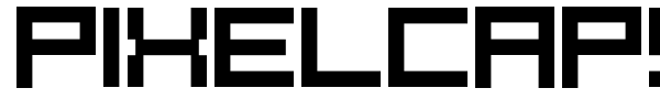 PixelCaps! font preview
