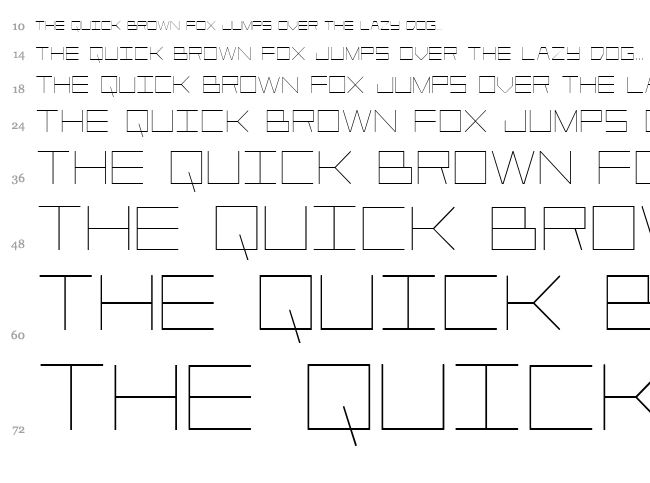 Player 1 Up font waterfall