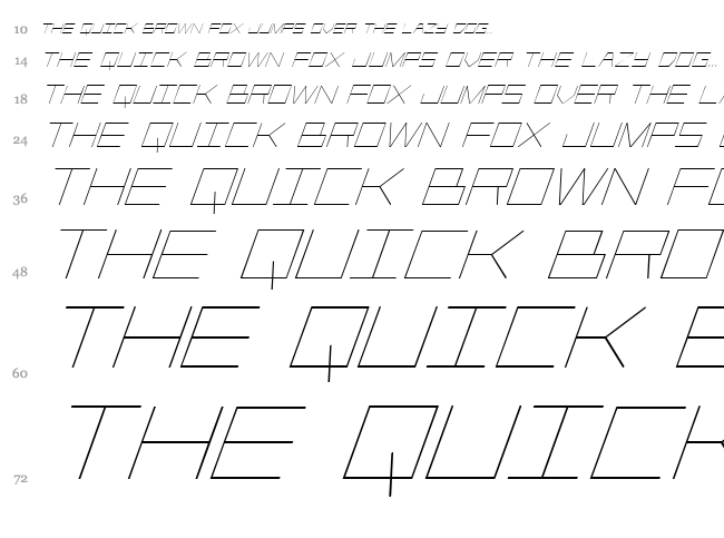Player 1 Up font waterfall